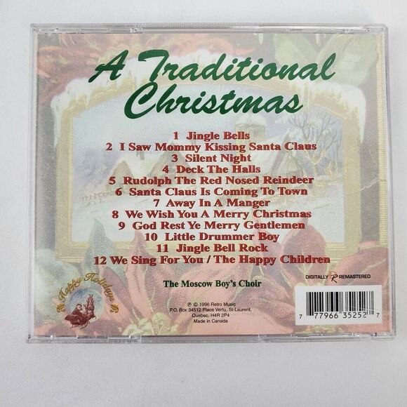 A Traditional Christmas CD Moscow Boys Choir Holiday Classics - Picture 4 of 4